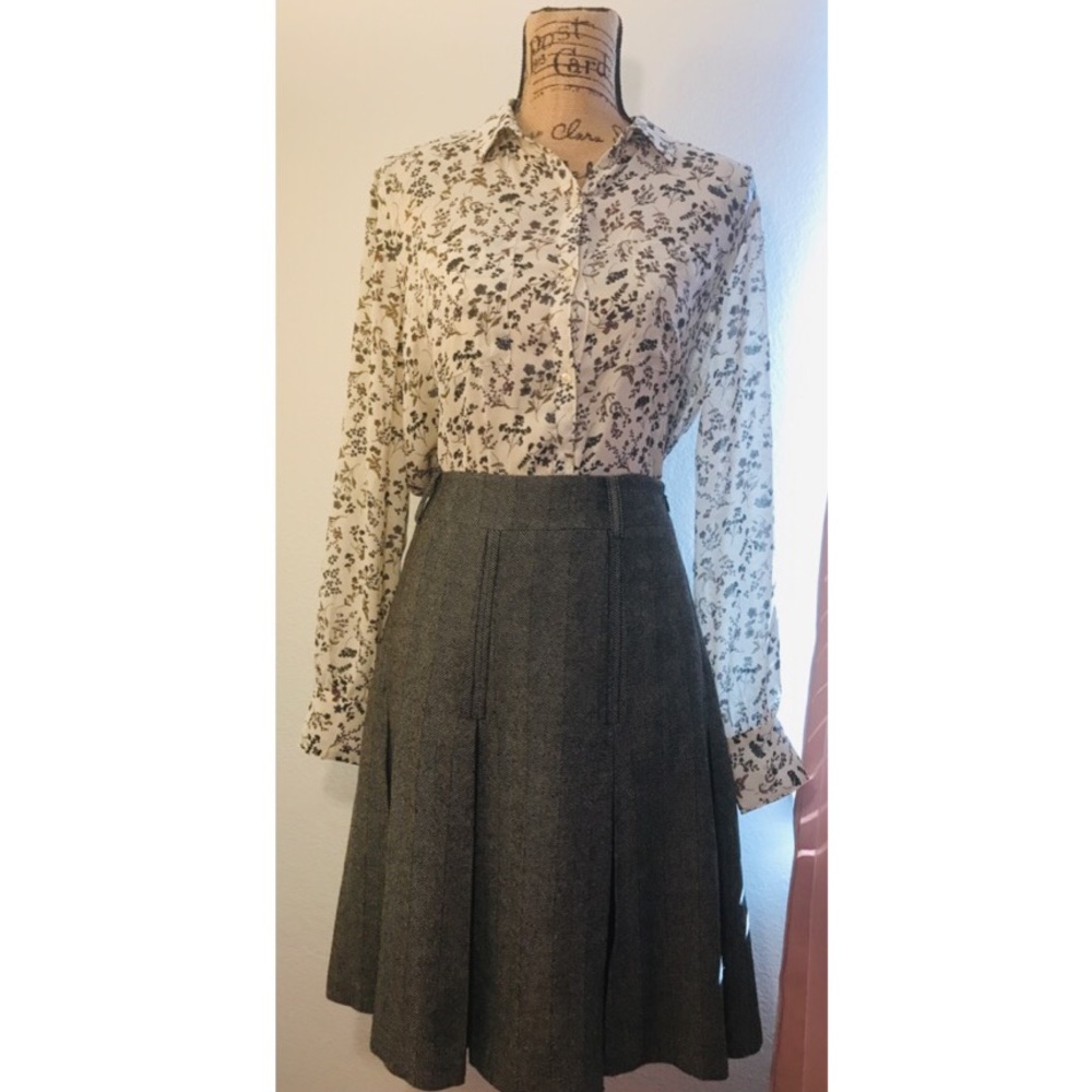 Banana republic wool skirt